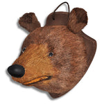 ZNTS Bear Head Wall Mounted Decoration Natural Looking 240869
