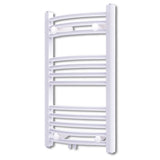 ZNTS Bathroom Radiator Central Heating Towel Rail Curve 500 x 764 mm 140849