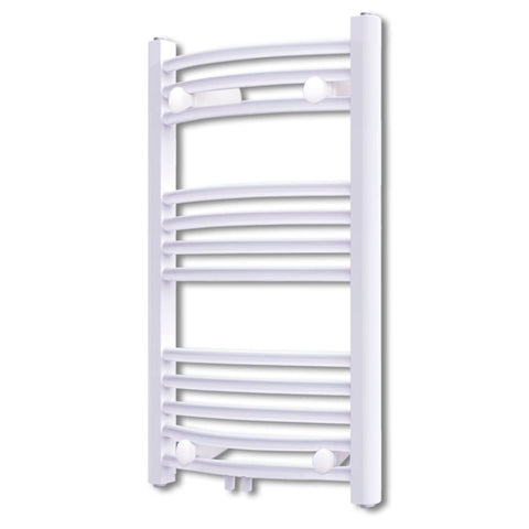 ZNTS Bathroom Radiator Central Heating Towel Rail Curve 500 x 764 mm 140849