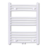 ZNTS Bathroom Radiator Central Heating Towel Rail Curve 500 x 764 mm 140849