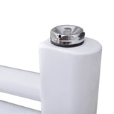 ZNTS Bathroom Radiator Central Heating Towel Rail Curve 500 x 764 mm 140849