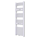 ZNTS Bathroom Radiator Central Heating Towel Rail Curve 500 x 1424 mm 140853