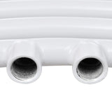 ZNTS Bathroom Radiator Central Heating Towel Rail Curve 500 x 1424 mm 140853