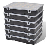 ZNTS Storage Box Sort Case 6 pcs 140908