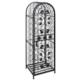 ZNTS Wine Rack for 45 Bottles Metal 240939