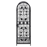 ZNTS Wine Rack for 45 Bottles Metal 240939