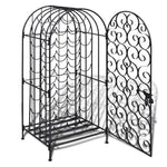 ZNTS Wine Rack for 35 Bottles Metal 240943