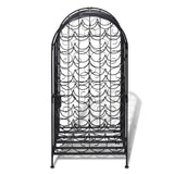 ZNTS Wine Rack for 35 Bottles Metal 240943