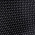 ZNTS Carbon Fiber Vinyl Car Film 4D Black 152 x 500 cm 150142