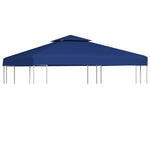 ZNTS Gazebo Cover Canopy Replacement 310 g / m² Dark Blue 3 x 3 m 40879
