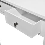 ZNTS Dressing Console Table with Two Drawers White 241145