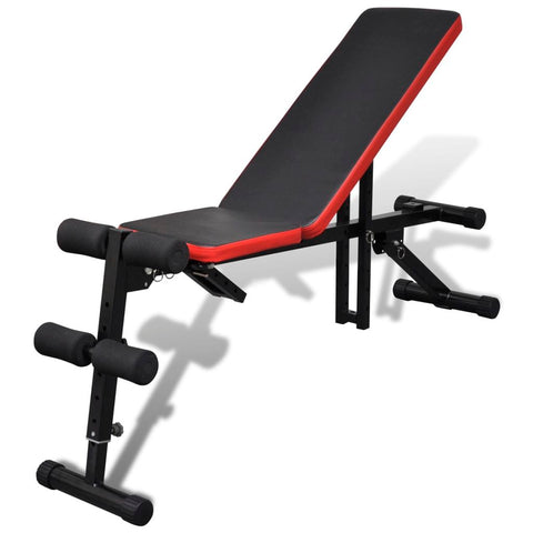 ZNTS Adjustable Sit Up Bench Multi-Position 90641