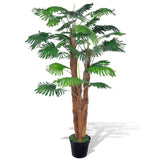 ZNTS Artificial Fan Palm Tree with Pot 180 cm 241353
