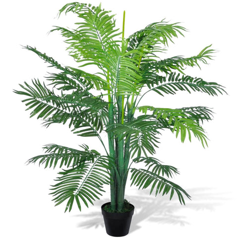 ZNTS Artificial Phoenix Palm Tree with Pot 130 cm 241356