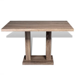 ZNTS Dining Table MDF Oak-look 241316
