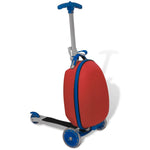 ZNTS Scooter with Trolley Case for Children Red 90663