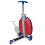 ZNTS Scooter with Trolley Case for Children Red 90663