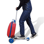 ZNTS Scooter with Trolley Case for Children Red 90663
