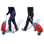ZNTS Scooter with Trolley Case for Children Red 90663