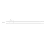 ZNTS Square ABS Shower Base Tray White 80 x 80 cm 141449