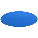 ZNTS Round Pool Cover 488 cm PE Blue 90673