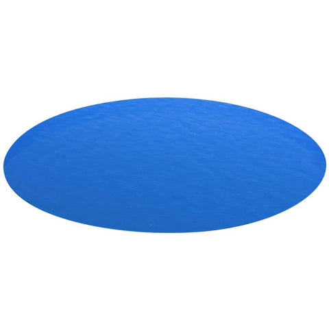 ZNTS Round Pool Cover 488 cm PE Blue 90673
