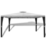 ZNTS Gazebo with Roof 3x4 m Cream White 41452