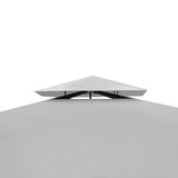 ZNTS Gazebo with Roof 3x4 m Cream White 41452