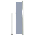 ZNTS Patio Retractable Side Awning 160 x 300 cm Grey 41546