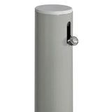 ZNTS Patio Retractable Side Awning 180 x 300 cm Grey 41548