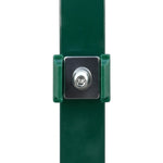 ZNTS Fence Panel with Posts 6x2 m Green 141514