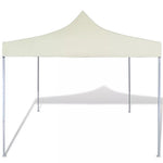 ZNTS Cream Foldable Tent 3 x 3 m 41463
