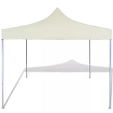 ZNTS Cream Foldable Tent 3 x 3 m 41463