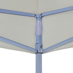 ZNTS Cream Foldable Tent 3 x 3 m 41463