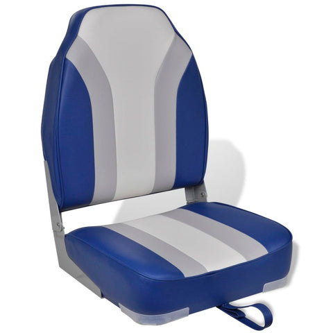 ZNTS Foldable Boat Chair High Backrest 90773