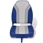 ZNTS Foldable Boat Chair High Backrest 90773
