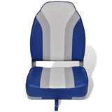 ZNTS Foldable Boat Chair High Backrest 90773