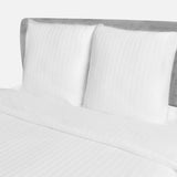 ZNTS Cotton Satin Striped Duvet Cover & 2 Pillowcases 200x200/80x80cm 130551