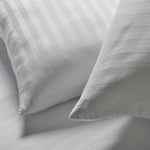 ZNTS Cotton Satin Striped Duvet Cover & 2 Pillowcases 200x200/80x80cm 130551