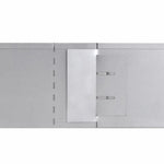 ZNTS Set of 15 Flexible Lawn Fence Galvanised Steel 100 x 14 cm 271783