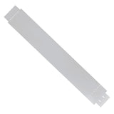ZNTS Set of 20 Flexible Lawn Fence Galvanised Steel 100 x 14 cm 271784