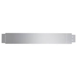 ZNTS Set of 20 Flexible Lawn Fence Galvanised Steel 100 x 14 cm 271784