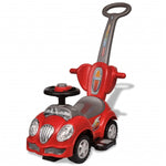 ZNTS Red Children's Ride-on Car with Push Bar 10072