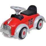ZNTS Red Retro Children's Ride-on Car with Push bar 10078