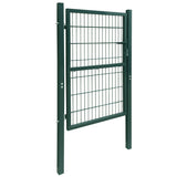 ZNTS 2D Fence Gate Green 106 x 170 cm 141749