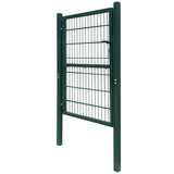 ZNTS 2D Fence Gate Green 106 x 190 cm 141750