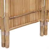 ZNTS 3-Panel Bamboo Room Divider 242487