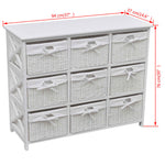 ZNTS Storage Cabinet Akron White 242433