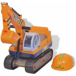 ZNTS Ride-on Excavator Plastic Yellow 100089