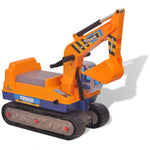 ZNTS Ride-on Excavator Plastic Yellow 100089
